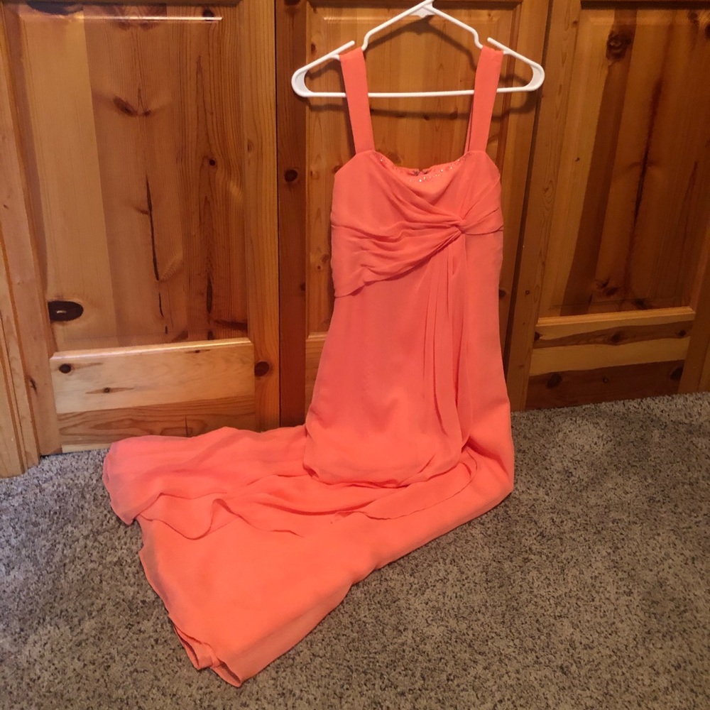 Coral Bridesmaid Dress